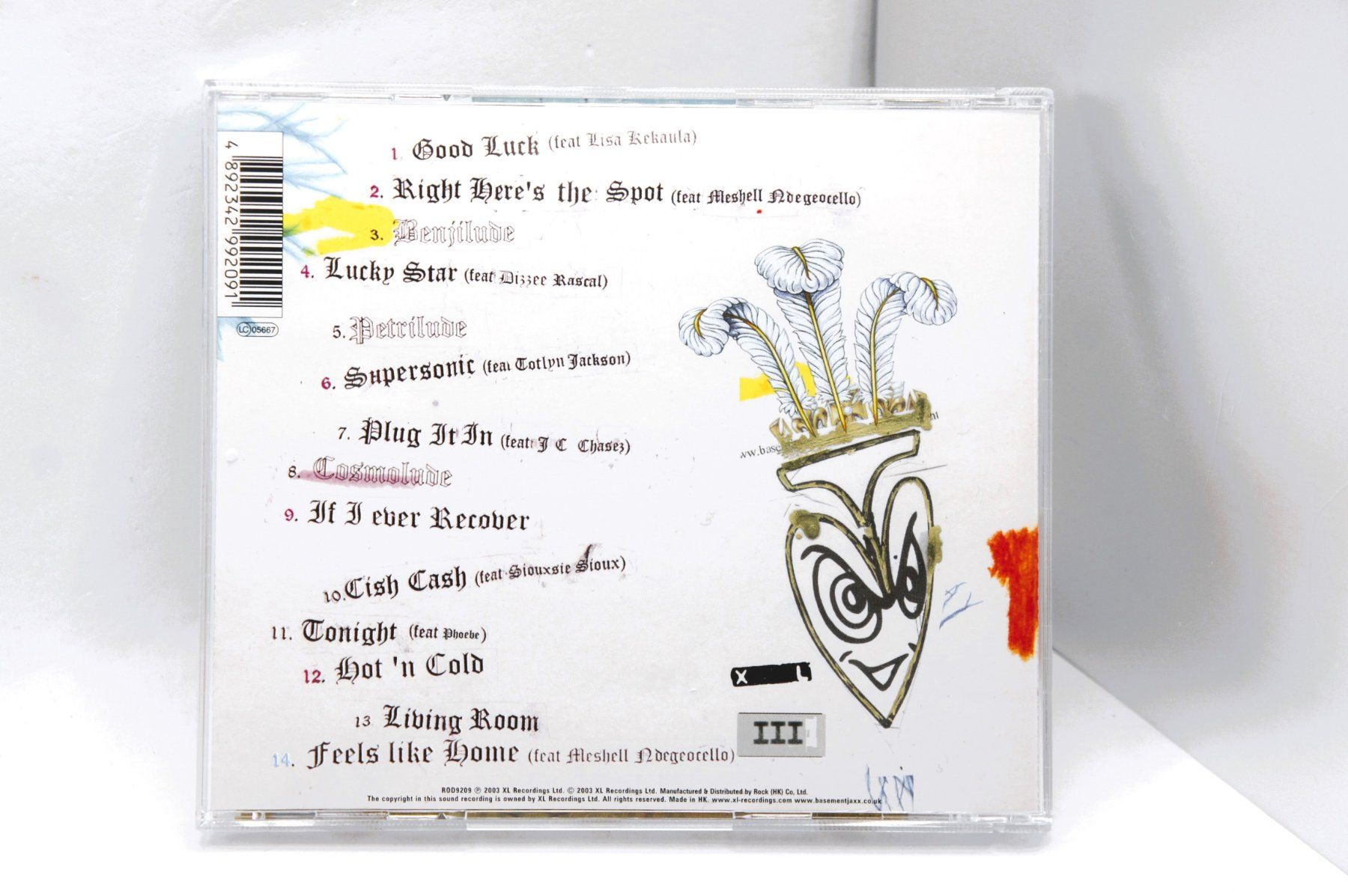 CDs: CD Basement Jaxx – Kish Kash – Gebraucht aus Ernetschwil von luisvonerni 1