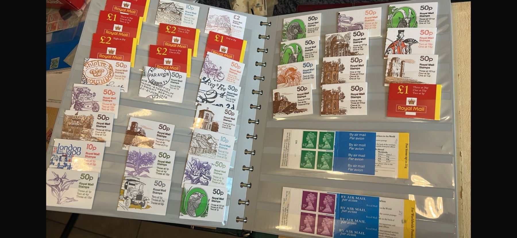 Tutti i francobolli: Grosse Sammlung GB Markenhefte, Nominalwert ca. CHF 920.- – Usato da Münchenbuchsee venduto da dani1113 2