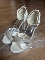 Elegante Brautschuhe/Abendschuhe, weiss, Grösse 39