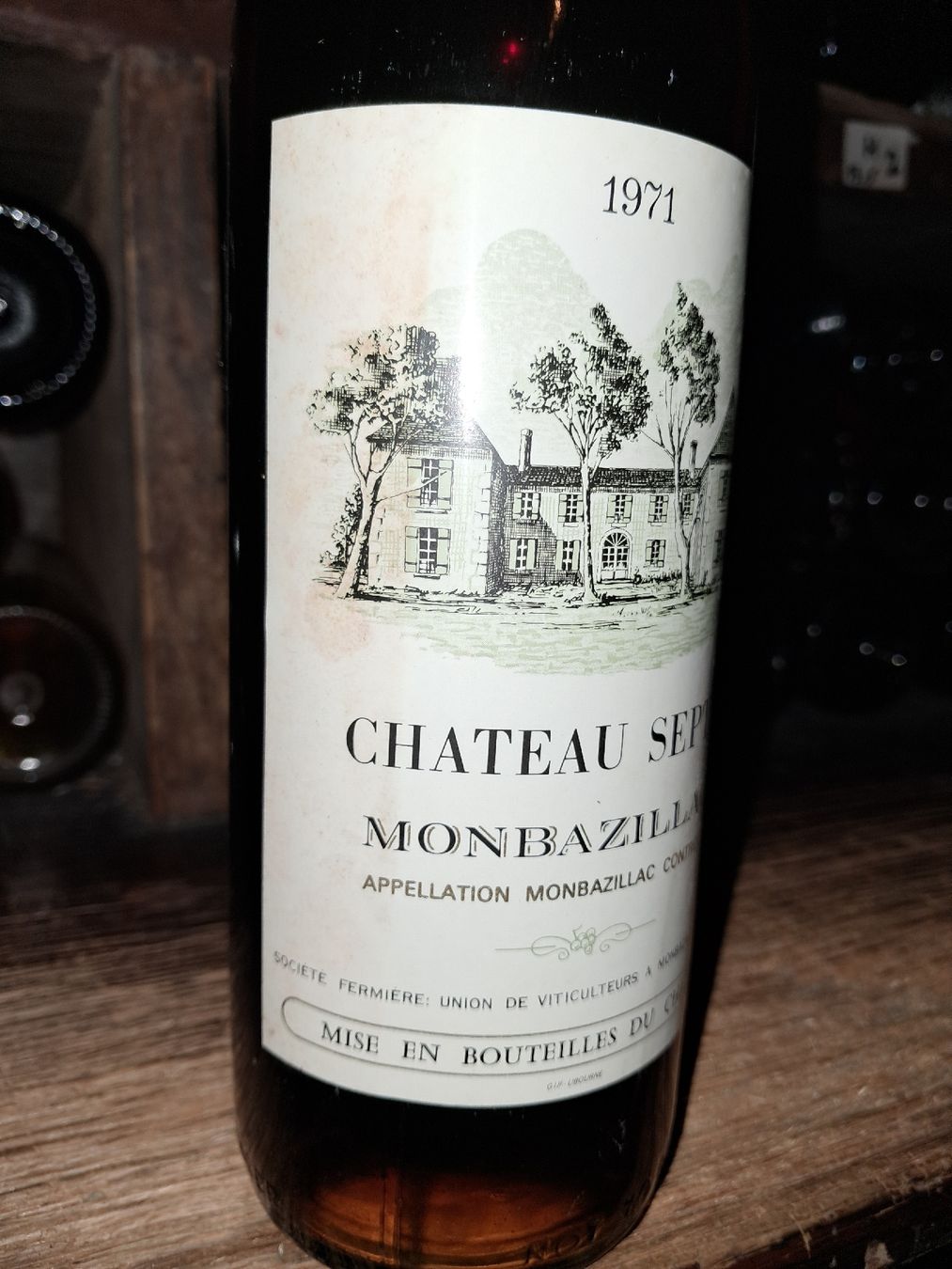 Wein: Château Septy Monbazillac millésime 1971 – Neu und originalverpackt aus Le locle von juliensaran 3