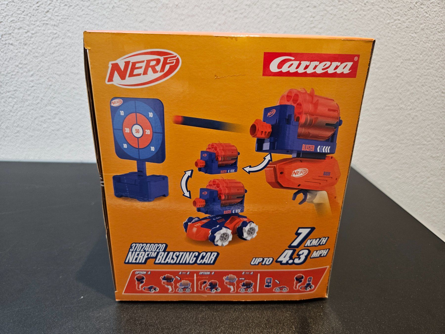 Modellismo RC: Neu - Carrera - Nerf Blasting Car RC – Nuovo e nell'imballaggio originale da Dagmersellen venduto da Jarsetz_Restposten 1