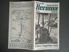 Bernina-Bahn Engadin / Eisenbahn St. Moritz Poschiavo