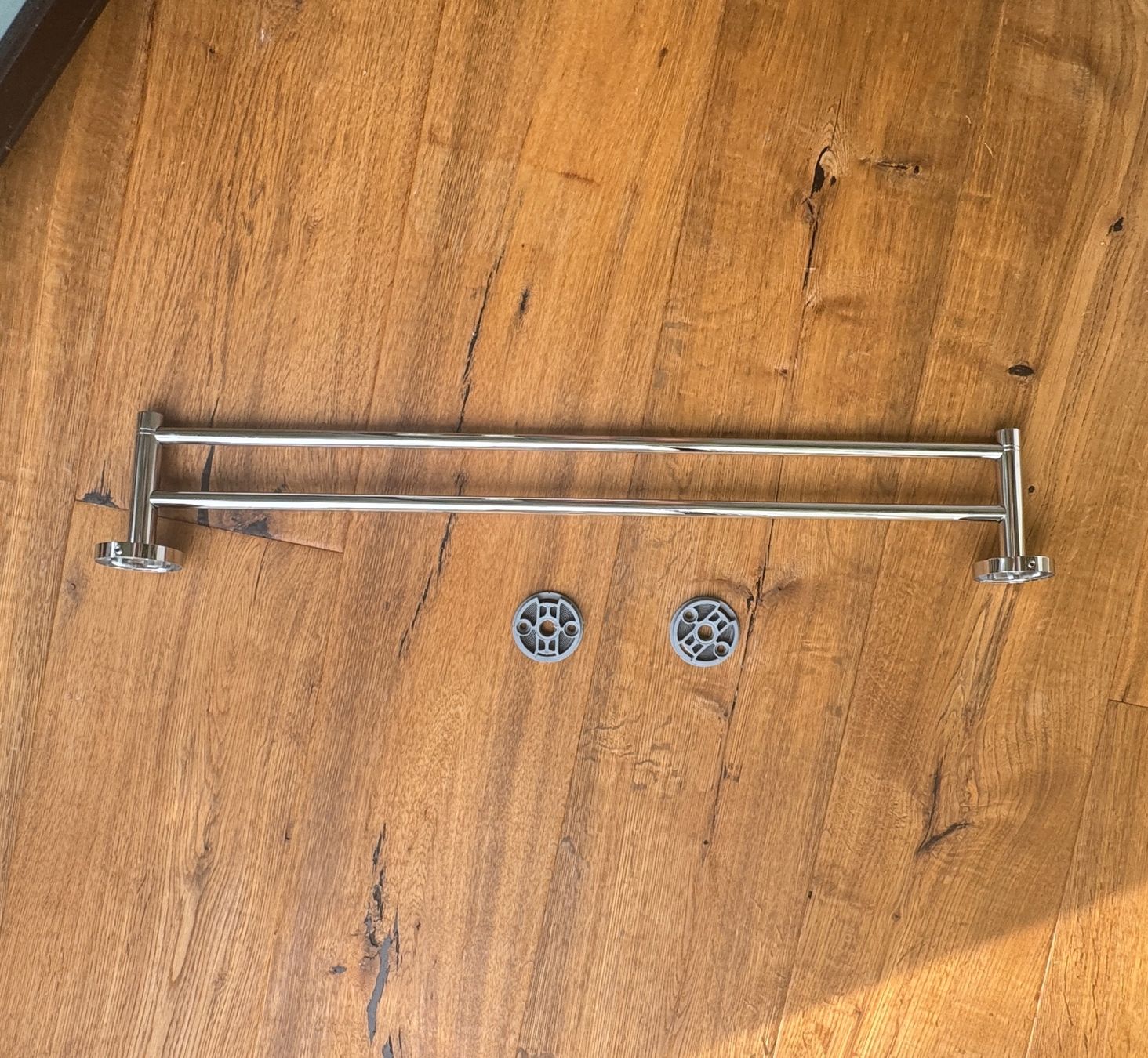 Grohe Portasciugamani: Grohe double towel rail 60 cm – Nuovo (secondo la descrizione) da Wädenswil venduto da katdede 1