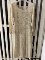 Gehäkeltes Strandkleid Boho Sommerkleid Strickkleid Gr. 40