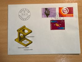 Sonderpostmarken 19.9.1974 FDC