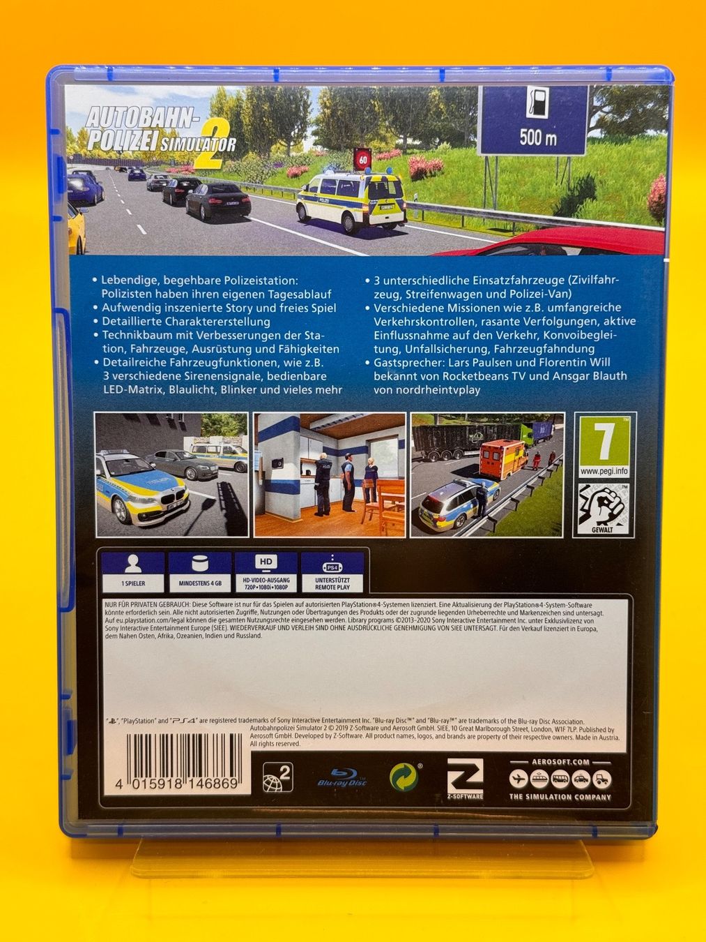 Sony Giochi: Autobahnpolizei Simulator 2 PS4 – Usato da Oberwil b. Zug venduto da silver2024 1