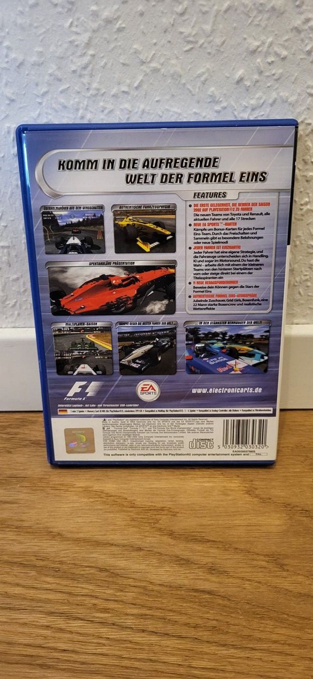 Sony Giochi: PS2 - F1 2002 – Usato da Münsingen venduto da Heroism2010 1