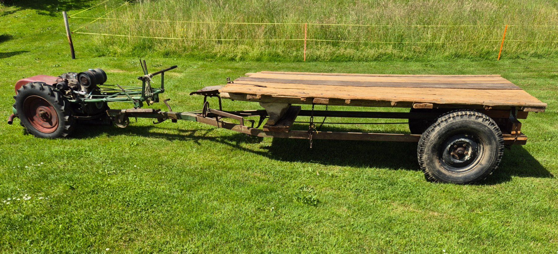 Tutte le macchine: Motor-Einachser mit Anhänger Bure-König – Usato da Reitnau venduto da chosli02 2