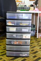 Kunststoff-Schubladenbox / Rollcontainer