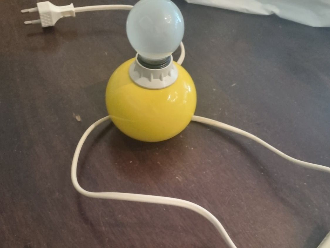Lampade: Kleine Keramik Tischlampe – Usato da Basel venduto da Jcva 3