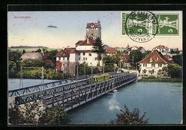 Aarwangen, Ortspartie mit Gasthof-Bären