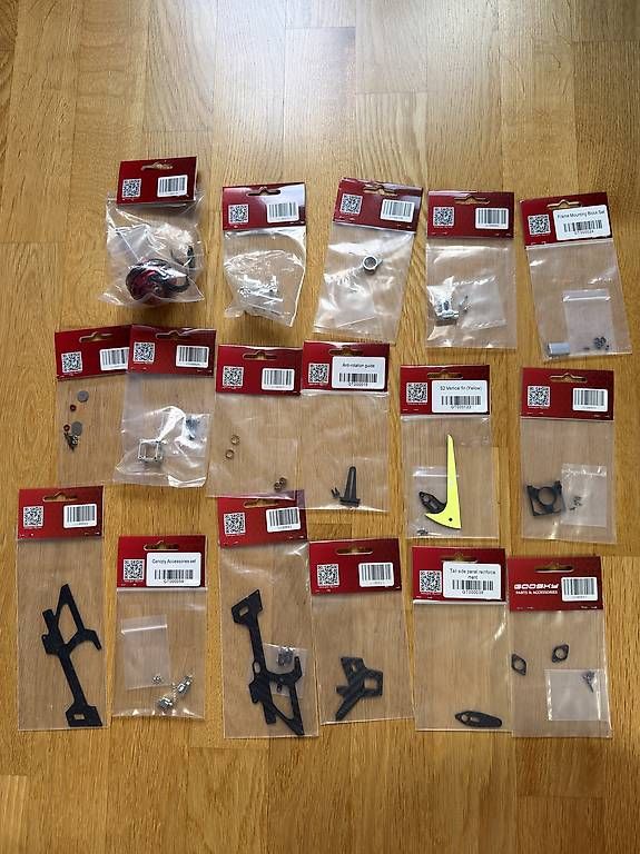 RC Modellbau: Goosky S2 Ersatzteile – Neu und originalverpackt aus Gümligen von kammmolch