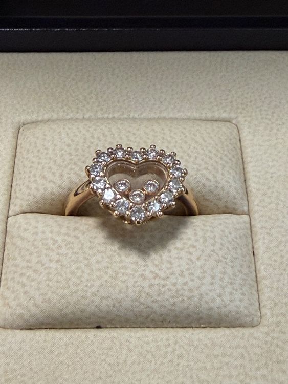 CHOPARD HAPPY DIAMONDS CŒUR – OR 18 CARATS – DIAMANTS MOBILE (Gebraucht ...