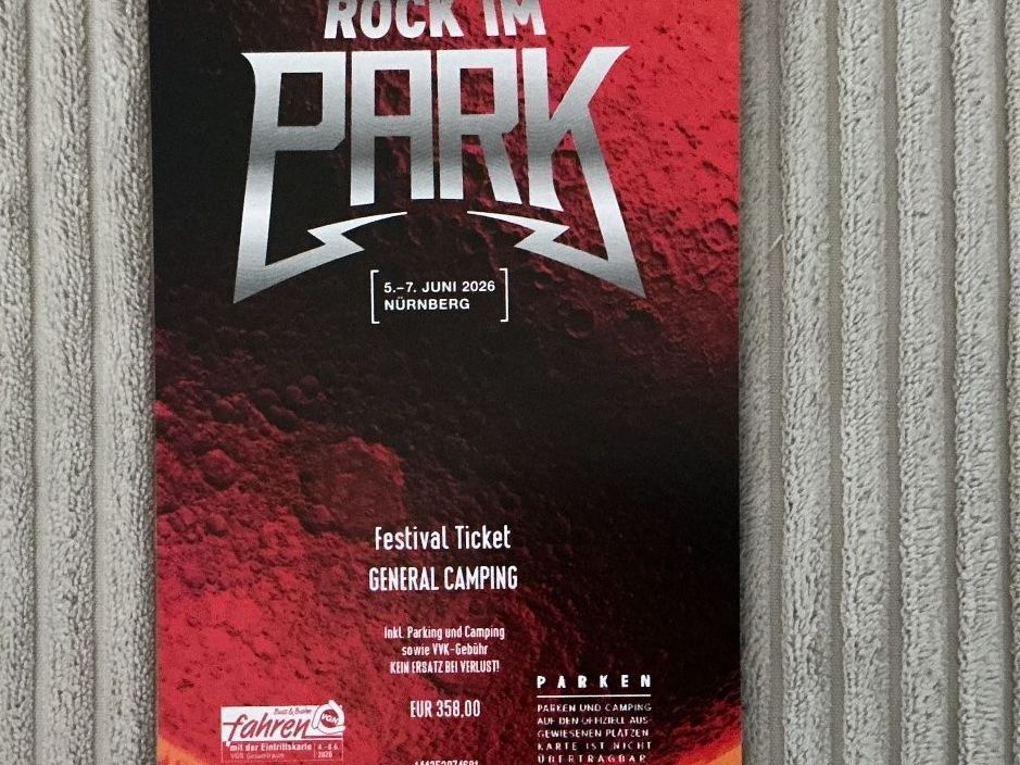 Biglietti: Rock im Park – Nuovo e nell'imballaggio originale da Volketswil venduto da Kerstin67