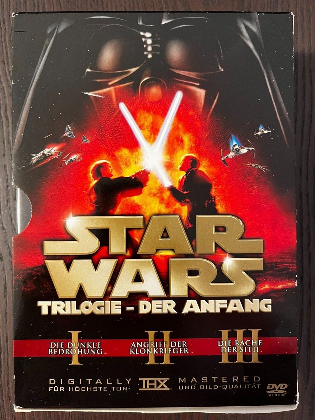 Tutti i DVDs: Star Wars - Teil 1 bis 3 – Usato da Zürich venduto da FilmFreunde 1