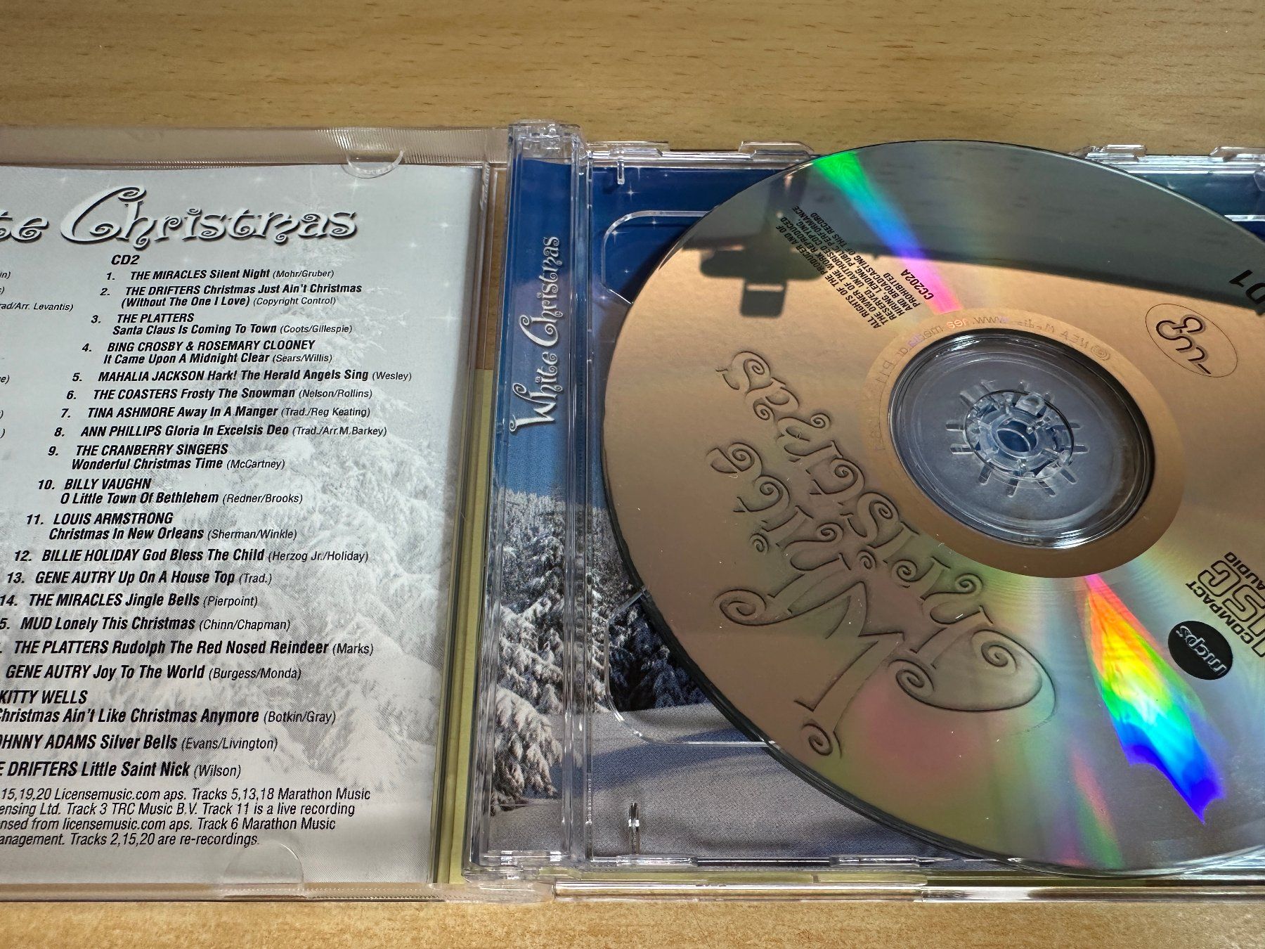 CD: C3 Various – White Christmas - 2 CD – Usato da Rikon im Tösstal venduto da Alpenmutz 2