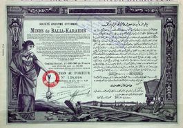 Mines de Balia-Karaidin, Constantinople - 1921