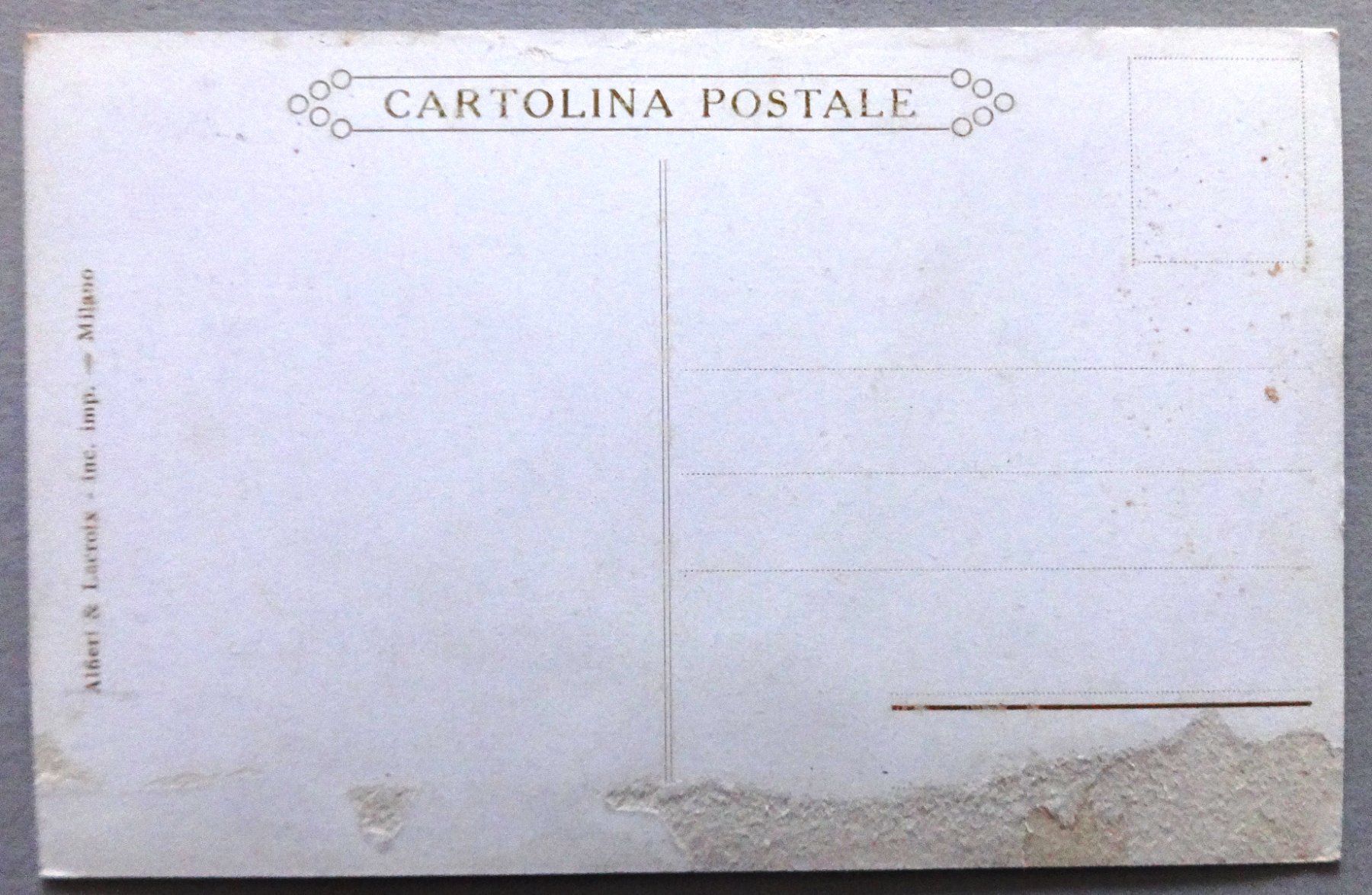 Cartes postales: Lugano dai Monti di Tesserete – Défectueux à Fétigny par Billy2miny 1