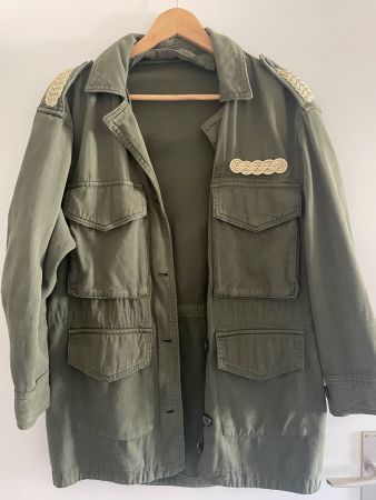 Coole Übergangsjacke von Zara Gr M/L 100% Baumwolle