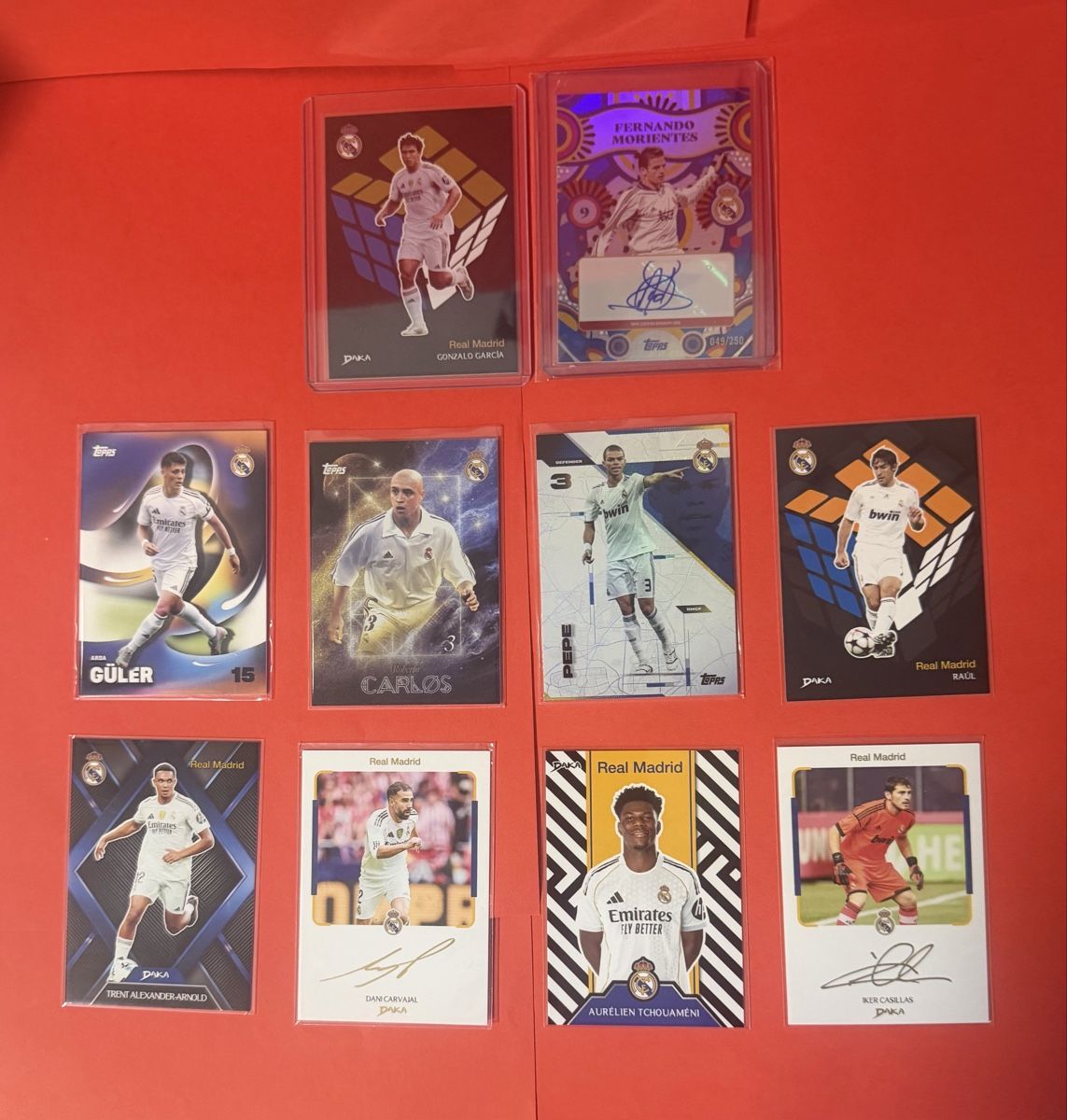 Topps Carte collezionabili: Topps Sammlung Real Madrid (Autogramm) – Nuovo (secondo la descrizione) da Embrach venduto da BenzosCards