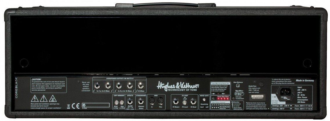 Hughes & Kettner Amplificateurs: Hughes & Kettner Coreblade Top, Blackstar Artisan One 4x12 – D'occasion à Frauenfeld par Lifeson 3