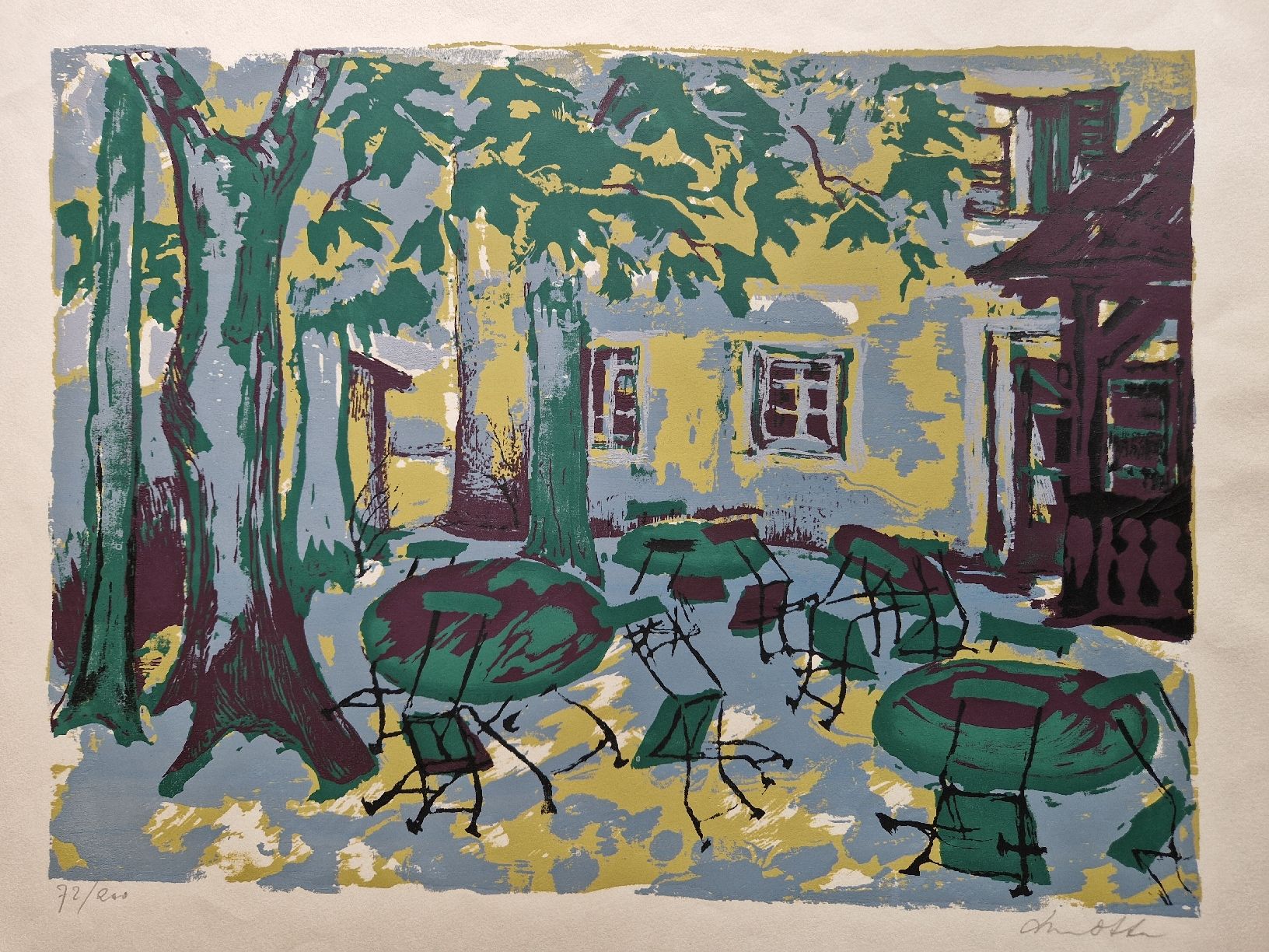 Grafica & Litografie: Lithographie Werner Otte – Usato da Locarno venduto da ris_py7x
