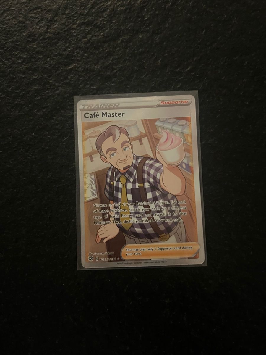 Pokémon Carte collezionabili: TRAINER Café Master,TG25/TG30 – Nuovo (secondo la descrizione) da Gordola venduto da _Dem_