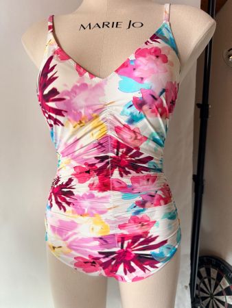 TRIUMPH, Badekleid SUMMER FLEUR, Grösse 40C, Mehrfarbig