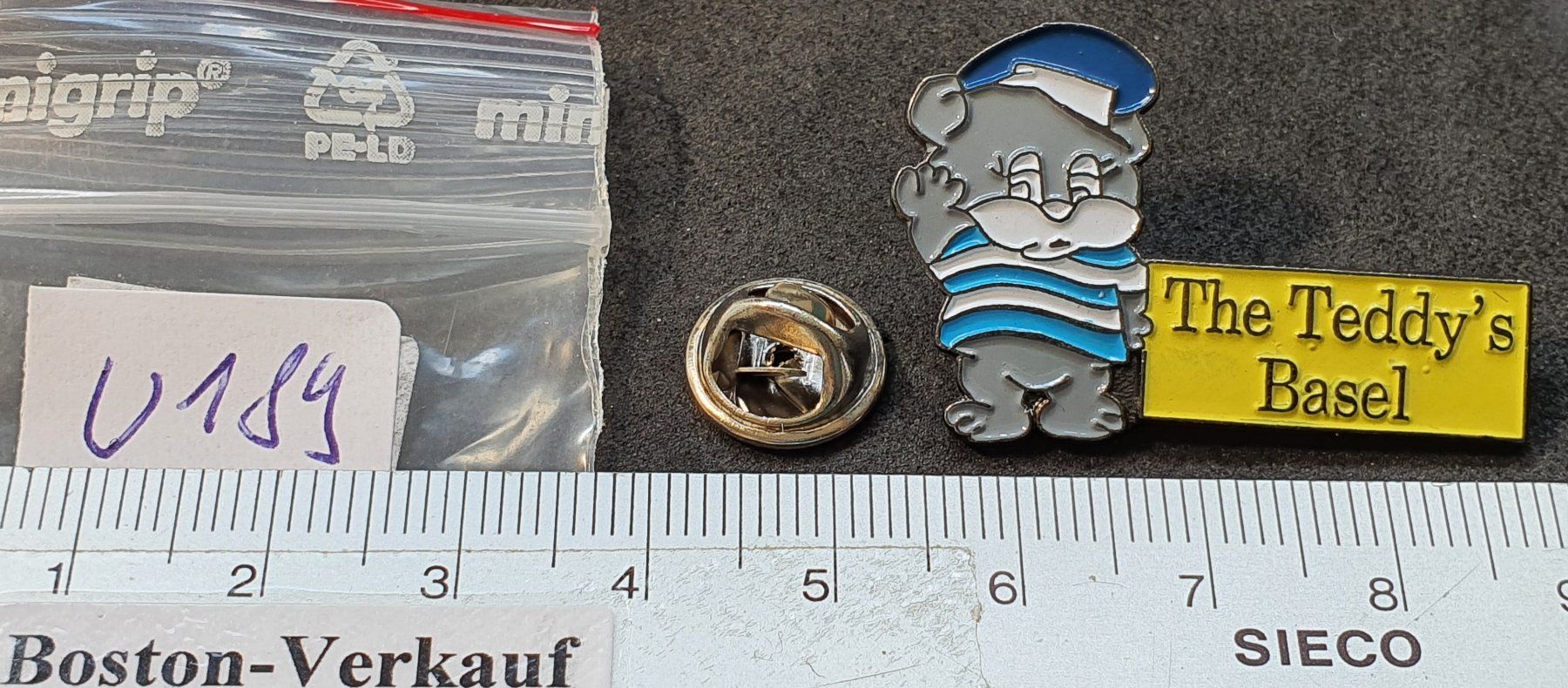 Spielzeuge: U189 - Pin Bär The Teddy's Basel Teddybär – Gebraucht aus Reinach BL von Boston-Verkauf 3