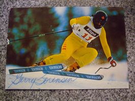 GERRY SORENSEN (CAN) SKISTAR  HANDSIGNIERT AK !