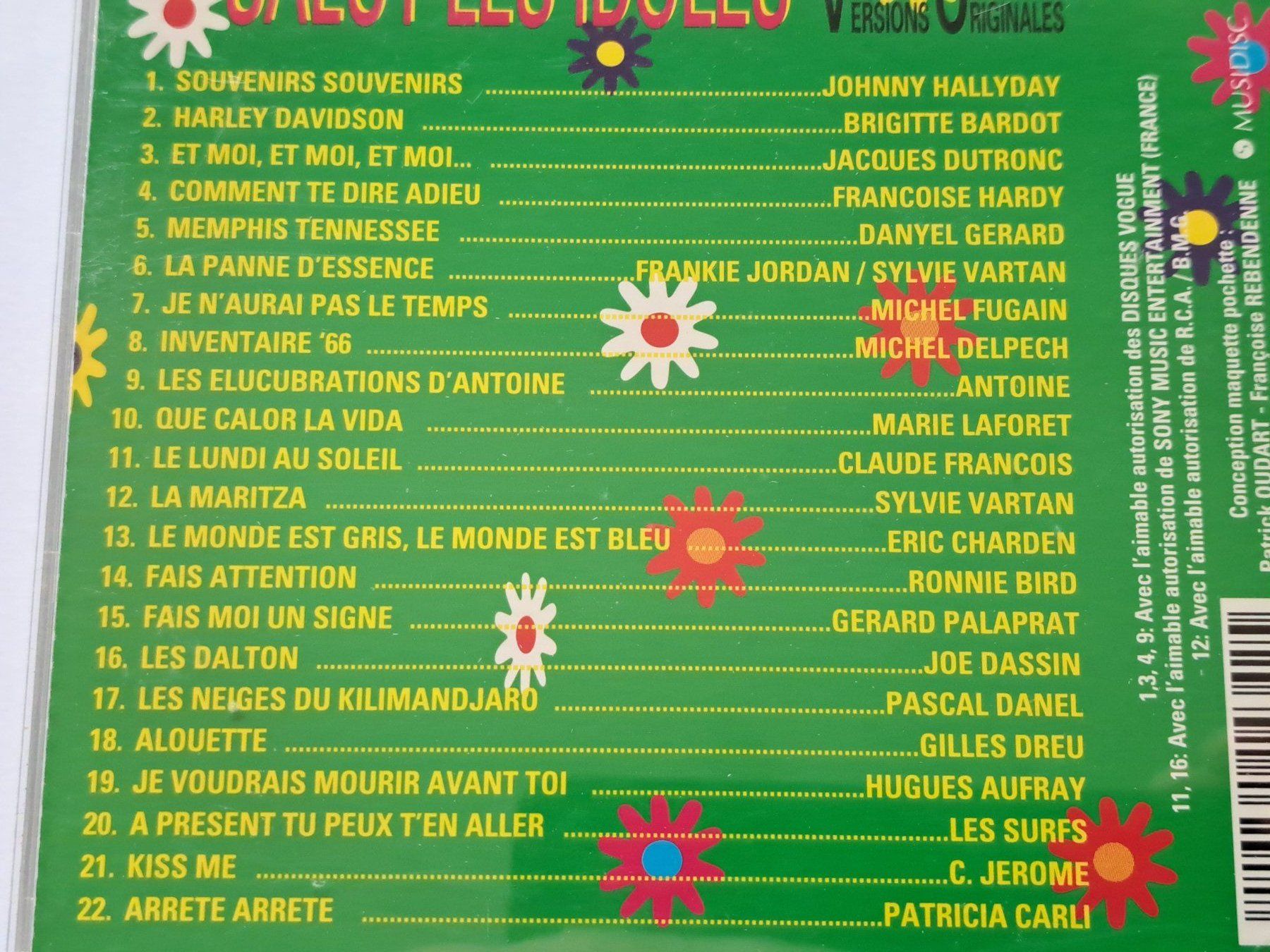 CD: Cd Salut les Idoles  – Usato da Pully venduto da bro_n52j 3