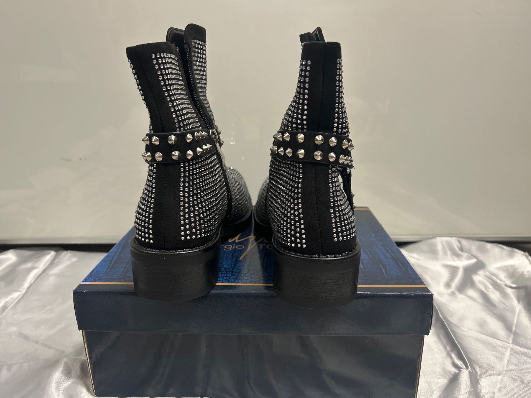 Scarpe da donna: Wunderschöne Boots / Stiefeletten Neu Gr 41 mit strasssteine – Nuovo e nell'imballaggio originale da Regensdorf venduto da Spyke55 5