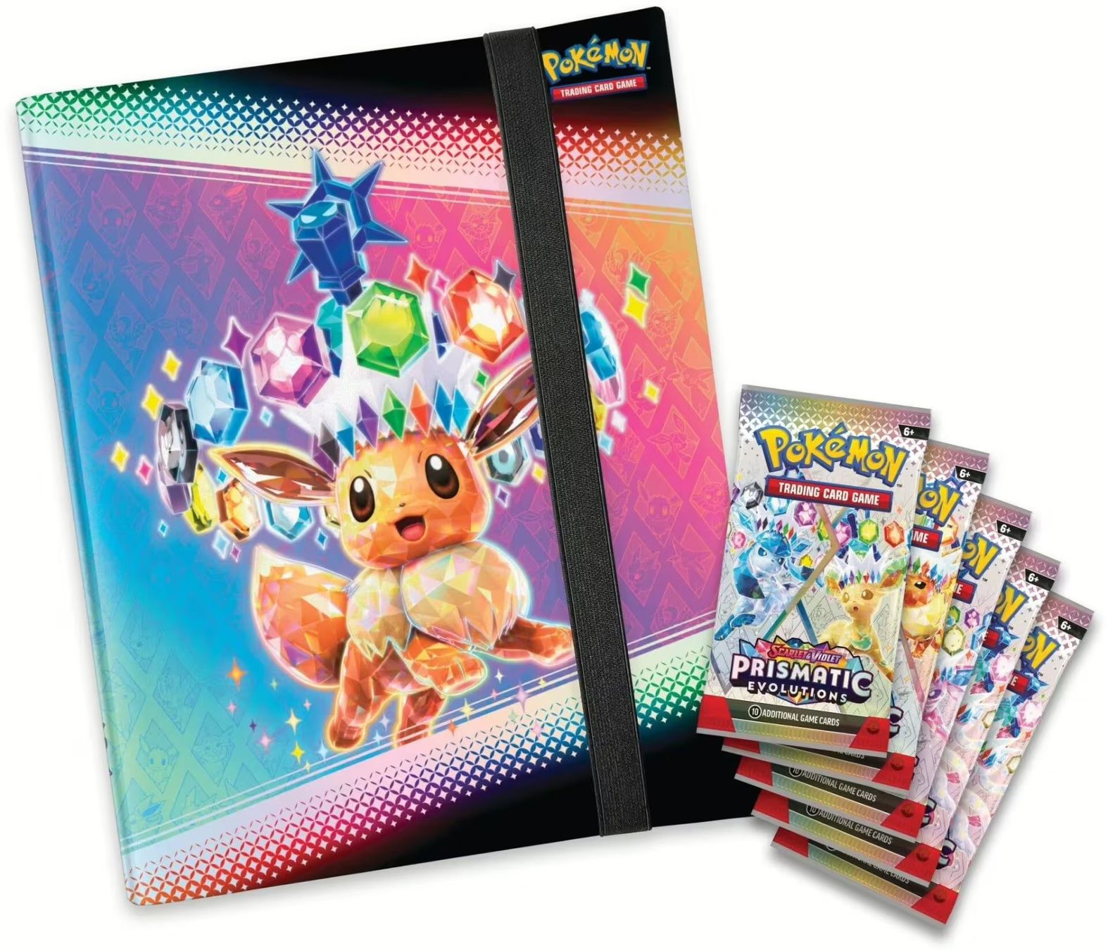 Pokémon Carte collezionabili: Pokémon SV8.5 Prismatic Evolutions Binder Collection / EN – Nuovo e nell'imballaggio originale da Niederglatt ZH venduto da RetroBros 1