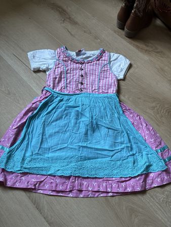 Dirndlkleid Grösse 116 Dirndl mit Schürze und Bluse