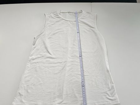 Weisses Sommer Top, Gr. XL, luftig-leicht für heisse Tage