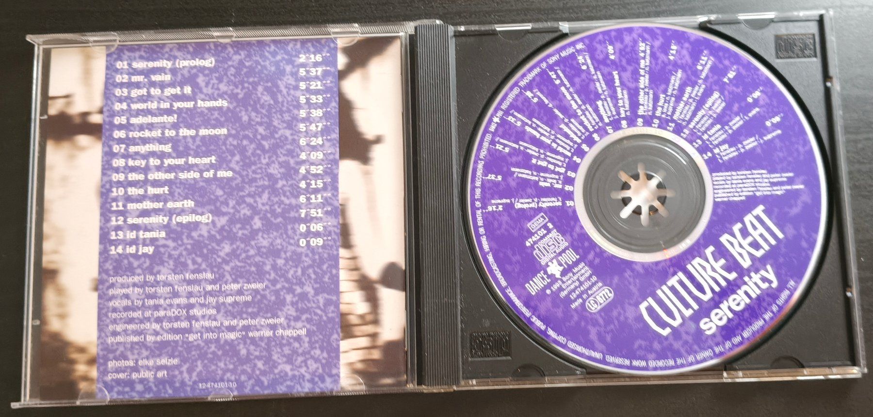 CD: CD Culture Beat - Serenity – Usato da Heerbrugg venduto da sve_p826 2