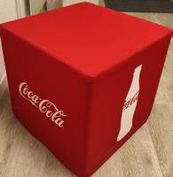 Coca-Cola Sitzwürfel rot