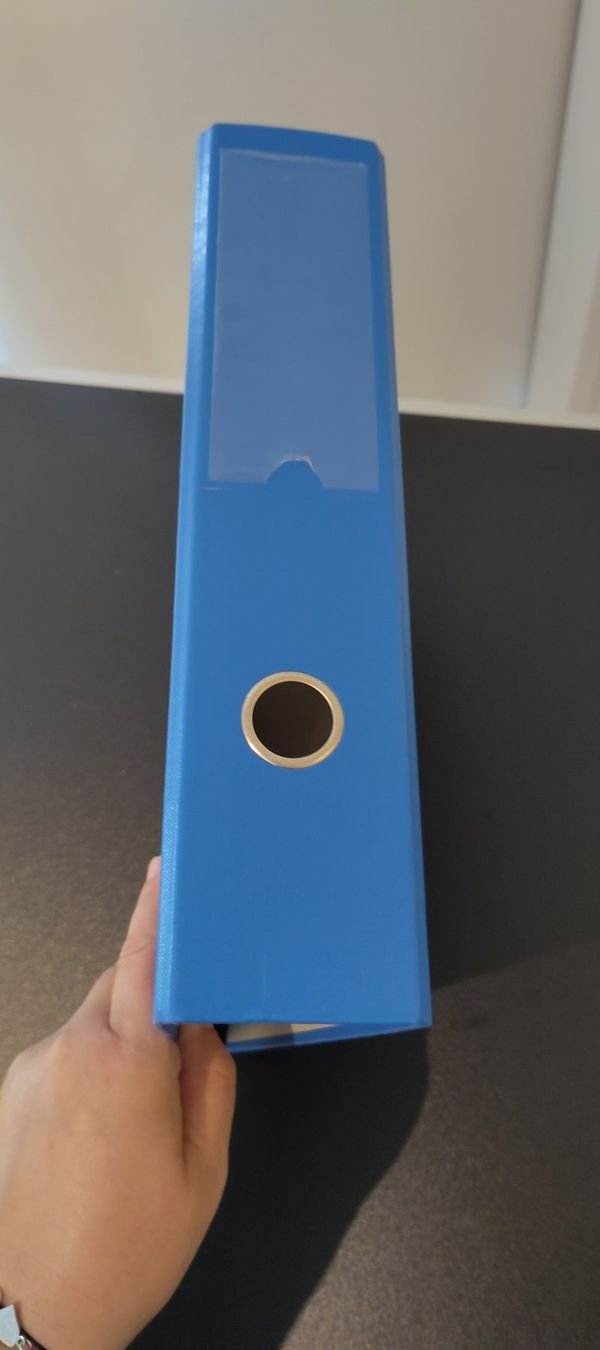 Classeurs: Ordner A4 Blau 75mm Breit mit Transparenthülle – D'occasion à Felben-Wellhausen par AWDienstleistungen 4