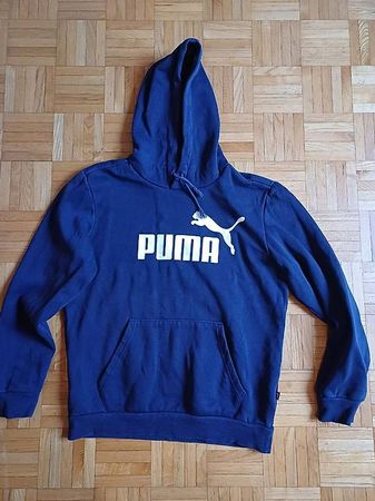 Pull Puma bleu homme/unisexe/adolescent Taille S