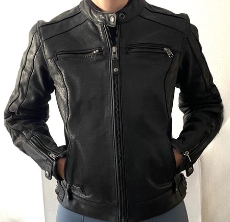 Neu! Harley-Davidson Lederjacke Damen Grösse M