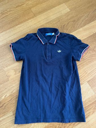 Cooles Retro Adidas Poloshirt Gr. M