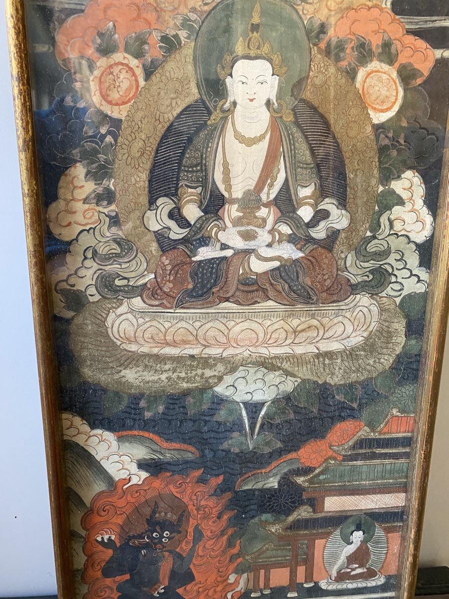 Dipinti: Tangkas aus Tibet – Usato da Cortébert venduto da pantokrator 1