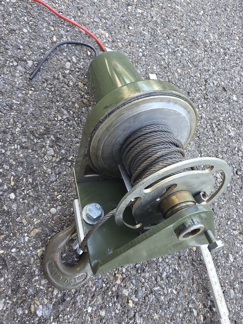 Altro: Seilwinde 12V elektrische Winde Seilzug – Usato da Mittelhäusern venduto da krasty02 1