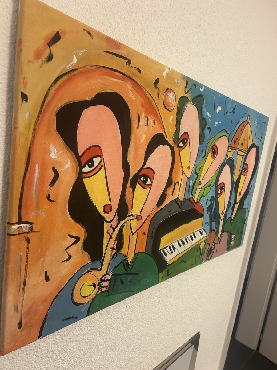 Poster & Bilder: Gemälde Jazz – Neu und originalverpackt aus belp von LaGrandeBellezza 2