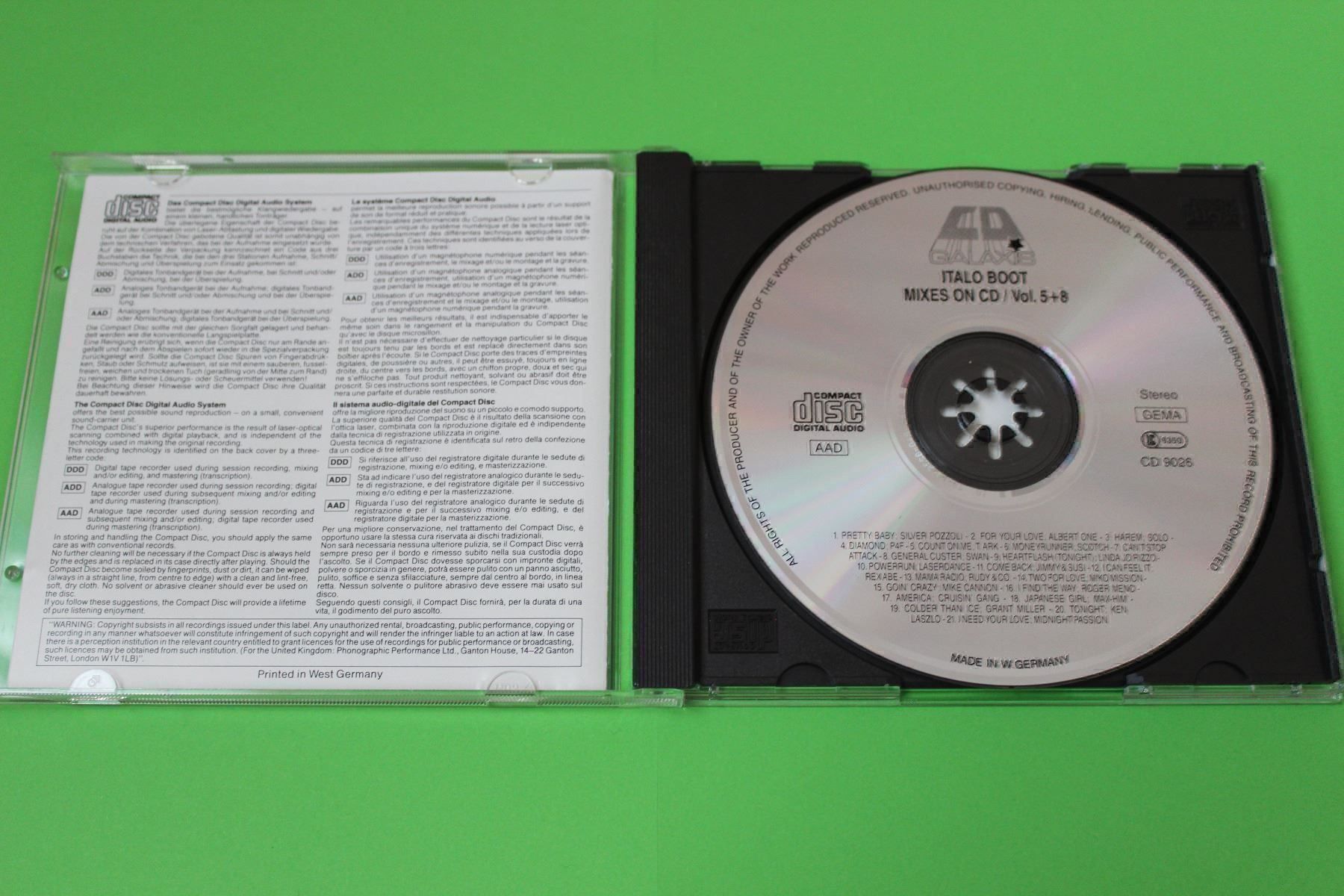 CD: Italo Boot Mix on CD Vol. 5 + 8 CD RAR!! – Nuovo (secondo la descrizione) da Tübach venduto da JamesStone 2