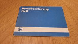 VW Golf Betriebsanleitung / Handbuch, Ausgabe 7.84