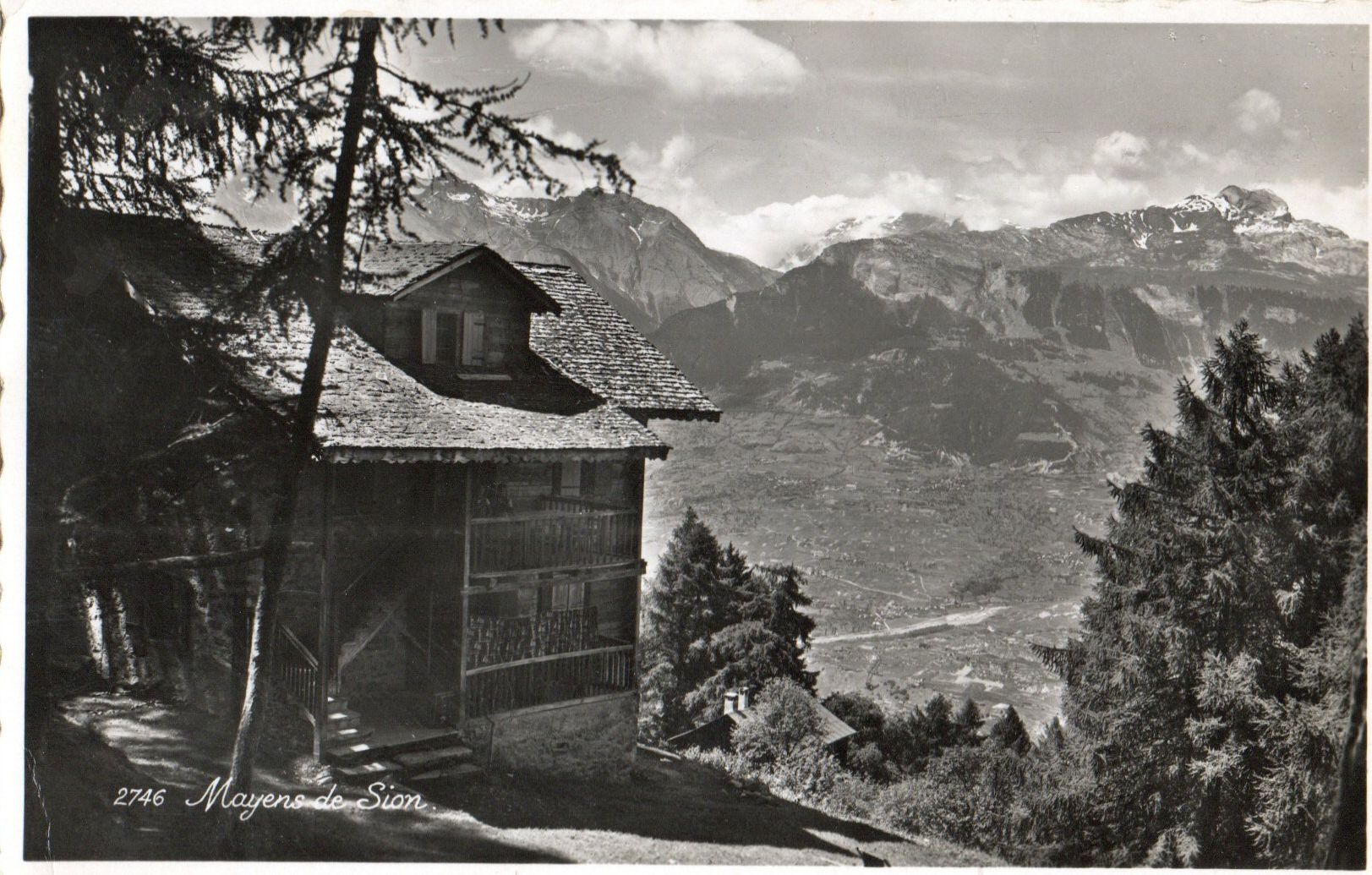 Cartoline postali: Mayens de Sion – Usato da Melano venduto da pisonsdro