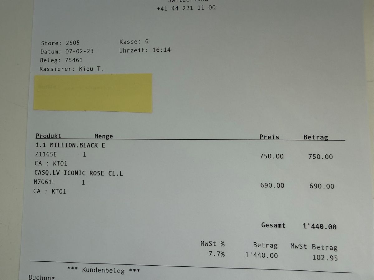 Louis Vuitton Brillen & Gläser: Louis Vuitton one Millionär Brille – Neu (gemäss Beschreibung) aus Kloten von Wkaeser 4