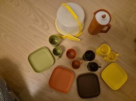 Retro Tupperware Spielzeugset aus den 70ern
