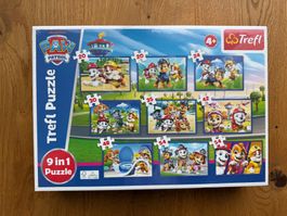 Paw Patrol Puzzle 9 in 1 ab 4 Jahre